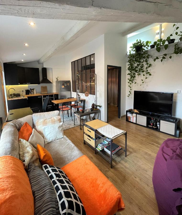 T2 De 40 M2 - Facile D'Acces, Lumineux Et Au Calme Apartment Saint-Genet-Lerpt Luaran gambar